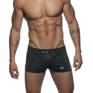 Addicted Side Stripe Short - Zwart
