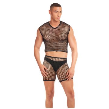 Pink Lipstick Net Bula 3-Delige Set - Zwart