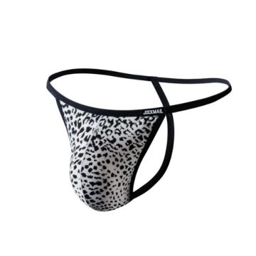 Jockmail Tijger G-String - Wit