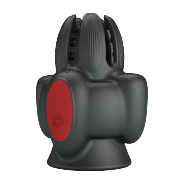 Pretty Love Glans Trainer Wyat - Zwart/Rood