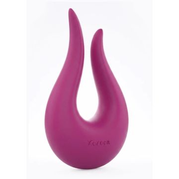 Xocoon Clitoris en Tepel Stimulator Soft Flame - Roze
