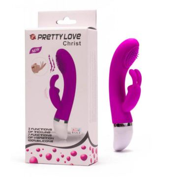 G-spot Vibrator met Tikkende Standen - Christ