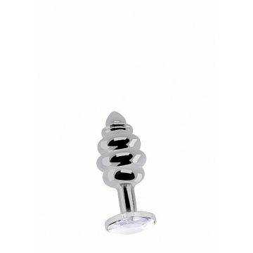 Geribbelde Diamanten Buttplug - S-geribbelde-diamanten-buttplug-s.jpg