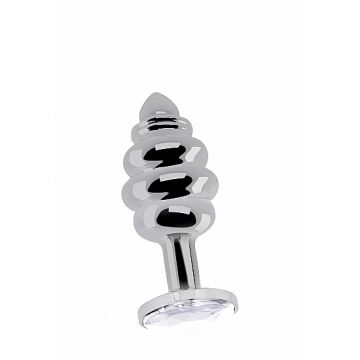 Geribbelde Diamanten Buttplug - M