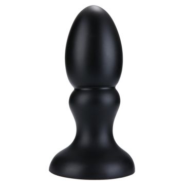 Gigantische Buttplug met Zuignap - Zwart