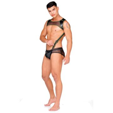 GIGO Body Harnas Fetish - Groen