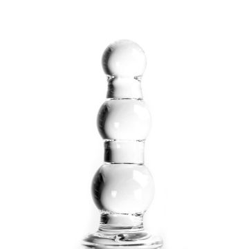 Glazen Dildo Transparant Twister