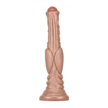 Anaal DIldo Monster Dog 26cm - Bruin-gode-monster-dog-long-26-x-6cm-marron-clair.jpg