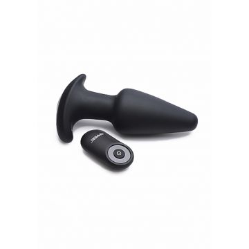 Gyro R Gebogen Rimming Plug met Afstandsbediening