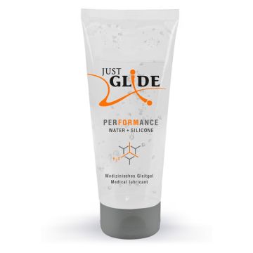 Just Glide Hybride Glijmiddel Water- & Siliconenbasis
