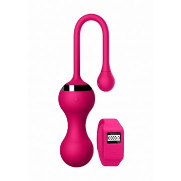 Kegel Ei met Remote Horloge - Roze