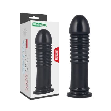 Geribbelde Dildo met Zuignap