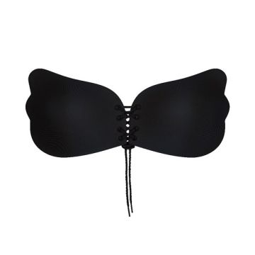 LingaDore Zelfklevende Push Up BH - Zwart