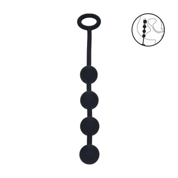 Ronde Siliconen Anaalballen 20 mm - Zwart-lvl02-0033blk-ronde-siliconen-anaalballen-20-mm-zwart.jpg