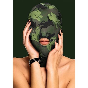 Masker met Open Mond Opening - Groen