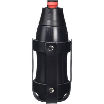 Mister B Leren Glijmiddel Fles Houder - Zwart