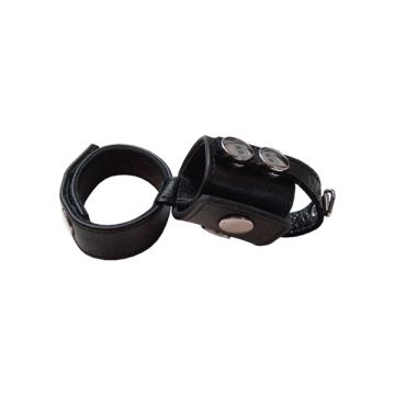 Mister B Dubbele Cockstrap met Bal Spreider
