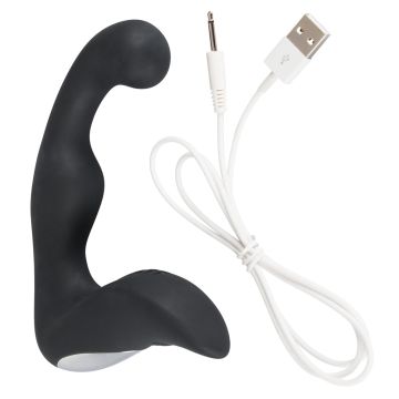 Oplaadbare Prostaat Vibrator met Gebogen Kop
