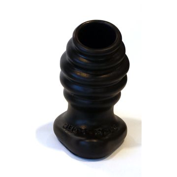 Oxballs Butt-Hole Rippled Fuckplug Black Large