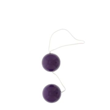 Paarse Vibrerende Duo Ballen