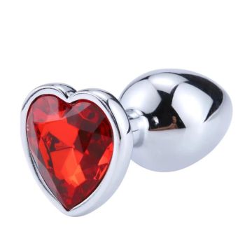 Hartvormige Buttplug Scarlet Maat L