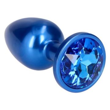 Buttplug Teardrop Blauw