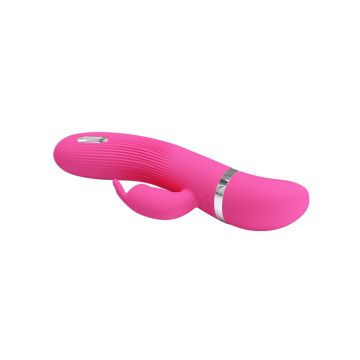 Rabbit Vibrator Electric Shock - Roze