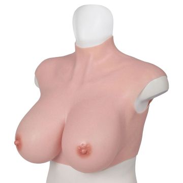 Realistische borstprothese maat XL