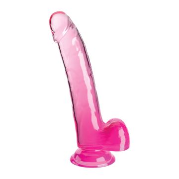Realistische Dildo King Cock 25 cm - Roze