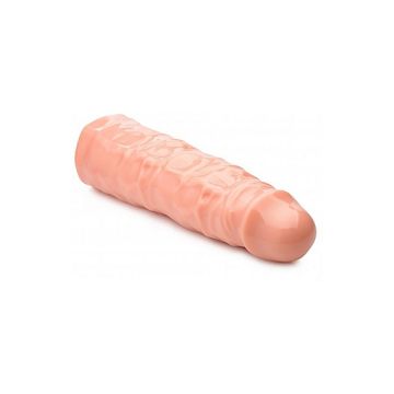 Realistische Penis Sleeve met Noppen - Verlengend
