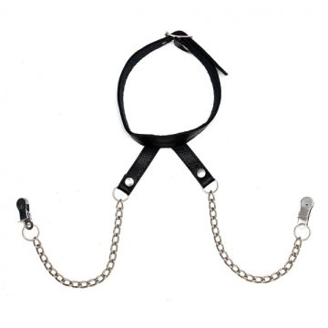Rimba Tepelklemmen met Ketting en Halsband