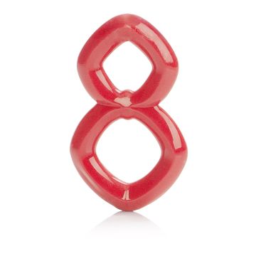 Rode Cockring Crazy 8