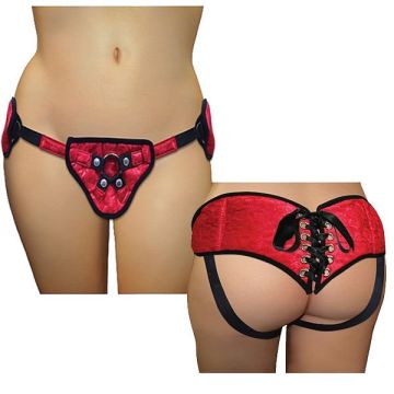 One Size Rood Korset Strap-On-rood-korset-strap-on-kopen.jpg