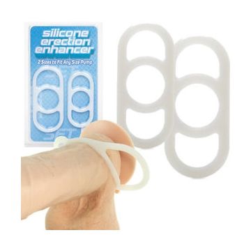 Set 2 x Siliconen Cockringen