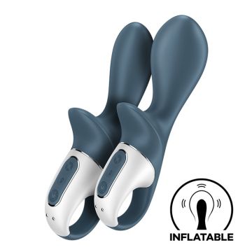 Satisfyer Anaal Vibrator Air Pump Booty 2 - Blauw