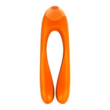 Satisfyer - Candy Cane Vinger Vibrator Oranje