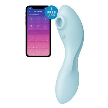Satisfyer Curvy Trinity 5+ Blauw