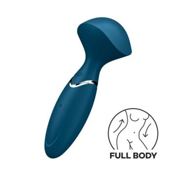 Satisfyer Mini Wand-er Vibrator - Blauw