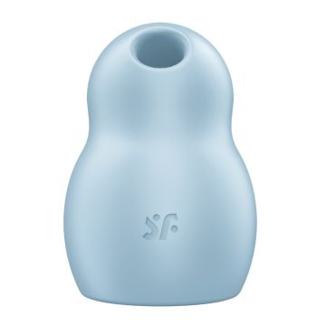 Satisfyer Pro To Go 1 Luchtdruk Vibrator - Licht Blauw