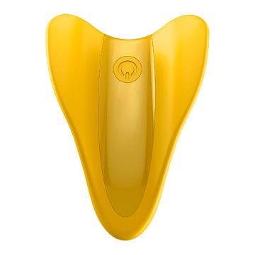 Satisfyer - Vinger Vibrator High Fly - Geel