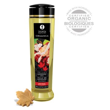 Shunga - Organica Massage Olie Maple Delight 240 ML