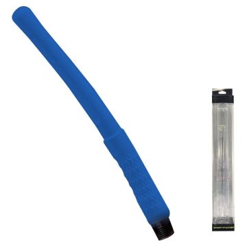 Siliconen Anaal Douche Powershot Nozzle - Blauw
