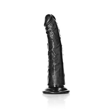 Slanke Realistische Dildo 15.5 cm - Zwart-slanke-realistische-dildo-15-5-cm-zwart.jpg