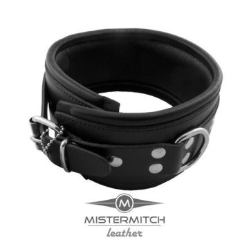 Leren Slavenhalsband Zwart - 7.50cm -slavenhalsband-zwart-zwart-gevoerd-6-50cm.jpg