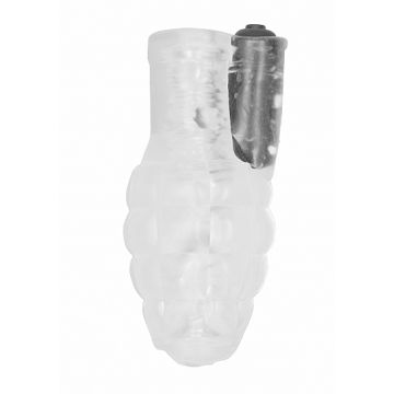 Sono Masturbator met Vibrerende Bullet - Transparant