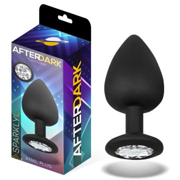 Buttplug Sparkly With Jewel maat L