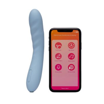 Thrusting Vibrator Ava Neo - Blauw