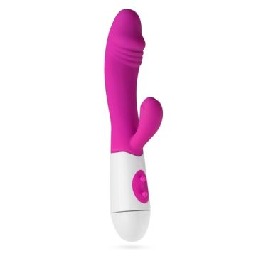 Realistische Rabbit Vibrator Roze - Teazers