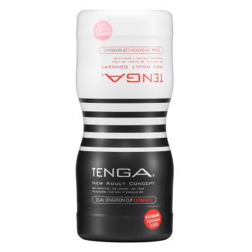 Tenga Dual Sensation Cup Extreme Masturbator - Wit