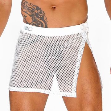 TOF Paris Mesh Rokje - Wit